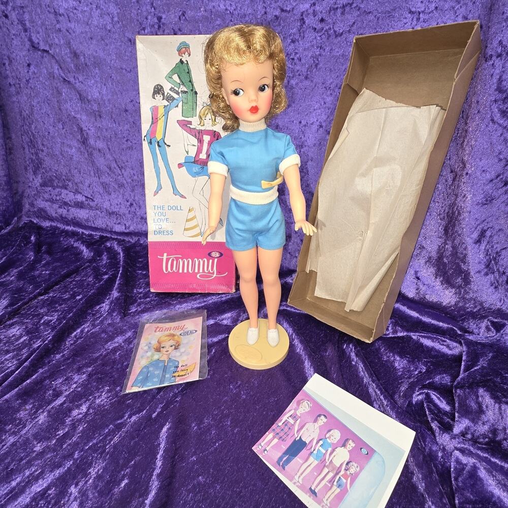 Ideal Tammy Doll 1962 Blonde MIB Beautiful Complete